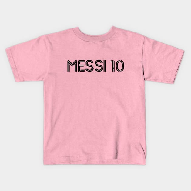 Messi Inter Kids T-Shirt by Alfa Centauri